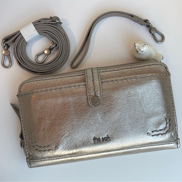 The Sak Handbags - The Sak Iris Genuine Leather Smartphone Wallet Crossbody